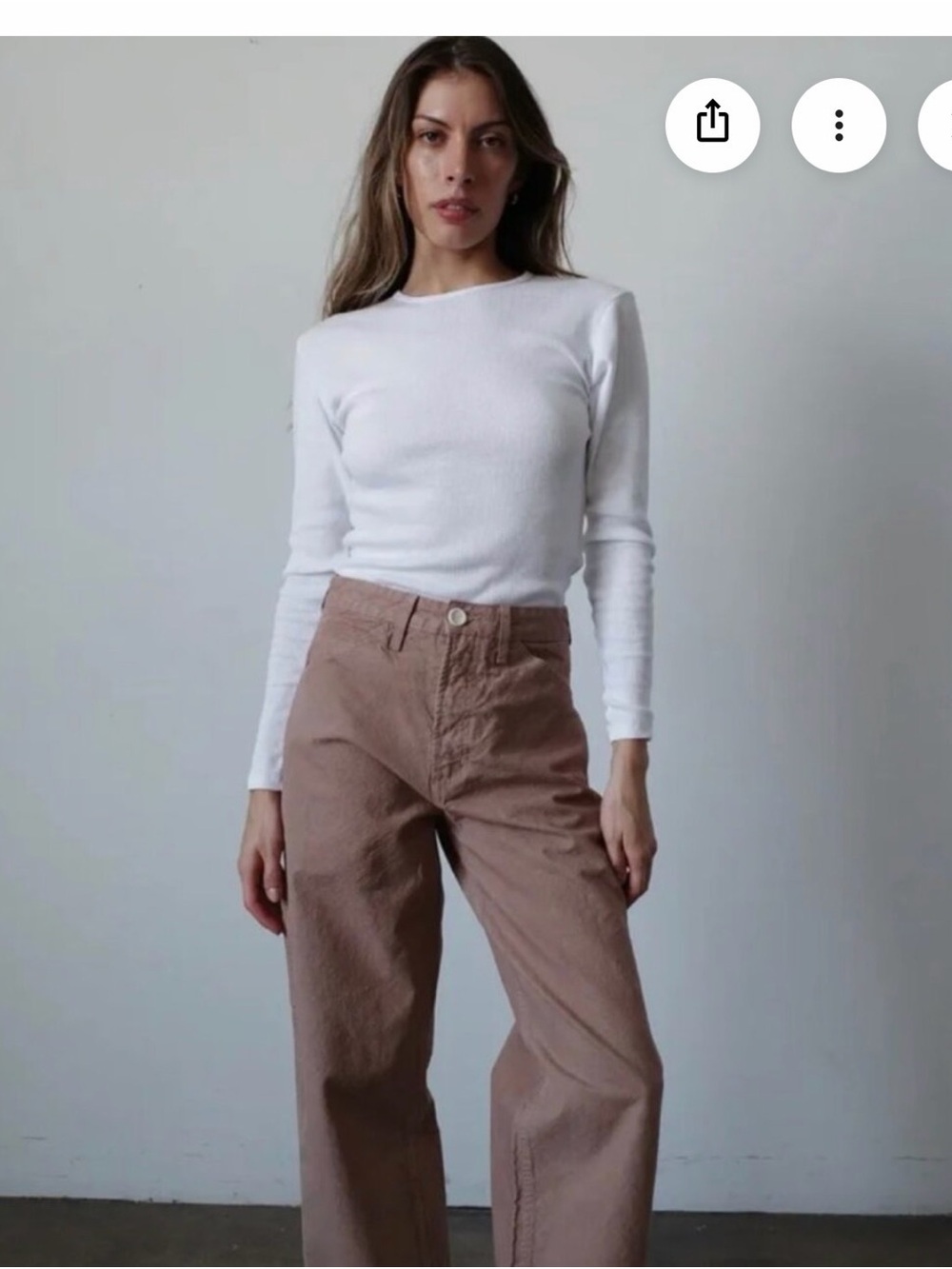 ROAM Isa Pants in Clay, size 28. NWOT